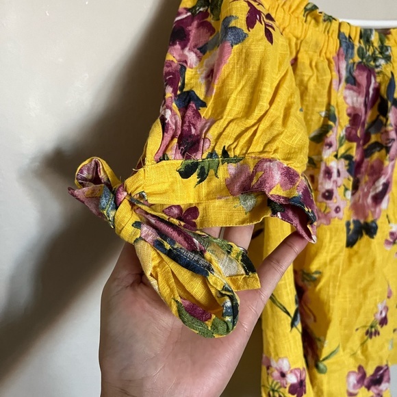 Forever 21 Women yellow off the should - Picture 3 of 3